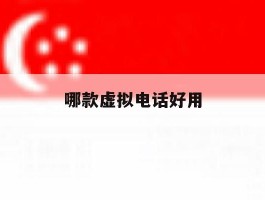哪款虚拟电话好用