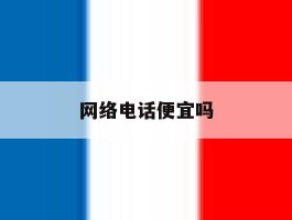 网络电话便宜吗