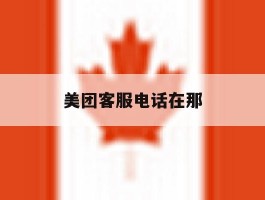 美团客服电话在那