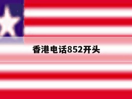 香港电话852开头