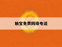 触宝免费网络电话